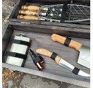 Подарунковий набір Майстер BBQ темна текстура