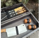 Подарунковий набір Майстер BBQ темна текстура