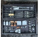 Подарунковий набір Майстер Гриль кейс-столик чорний