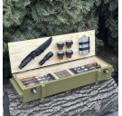 Подарунковий набір Мілітарі оливковий