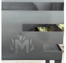 Кострова чаша Гала 52.4х30.4х70см 2мм